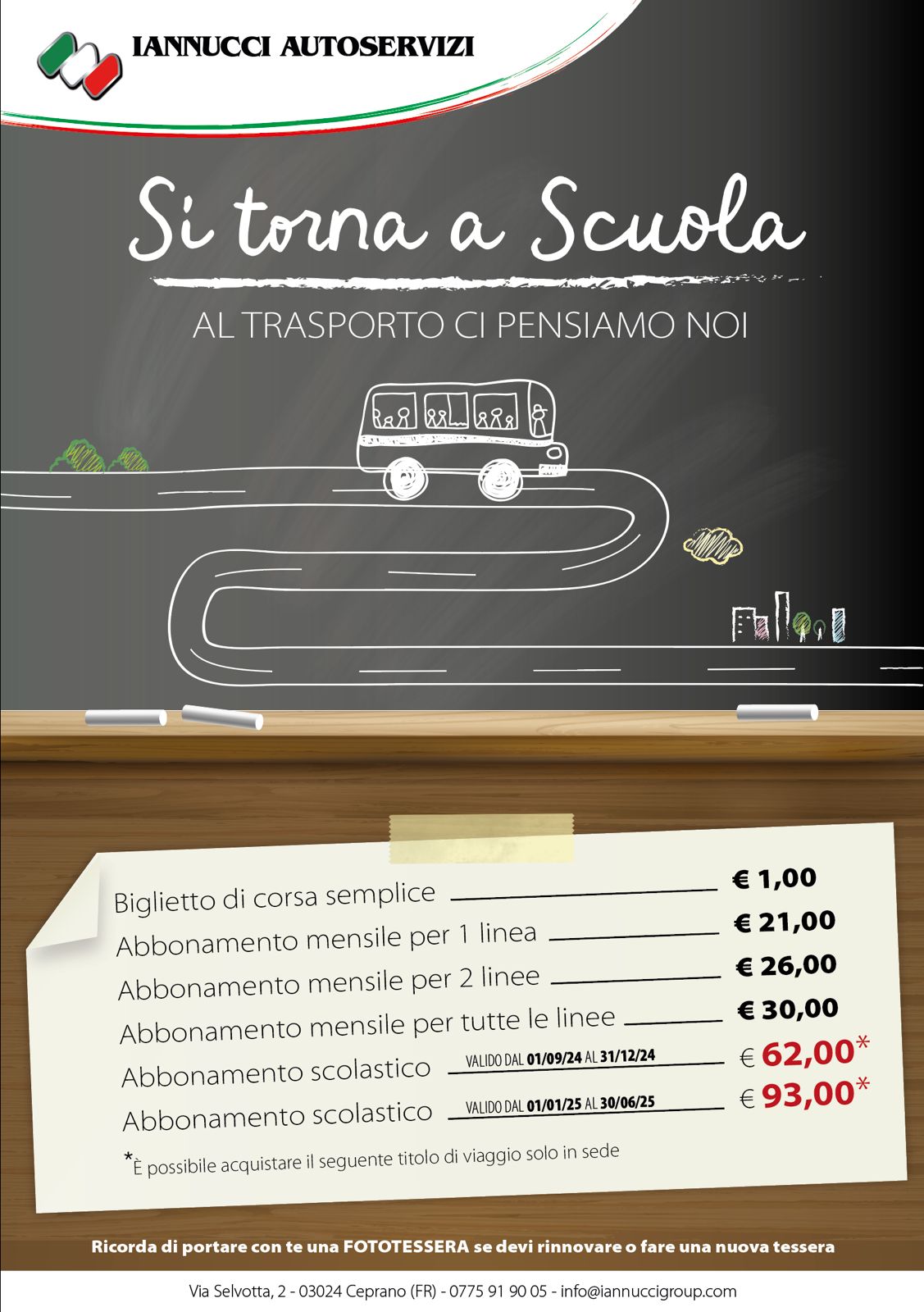 Proroga servizio TPL